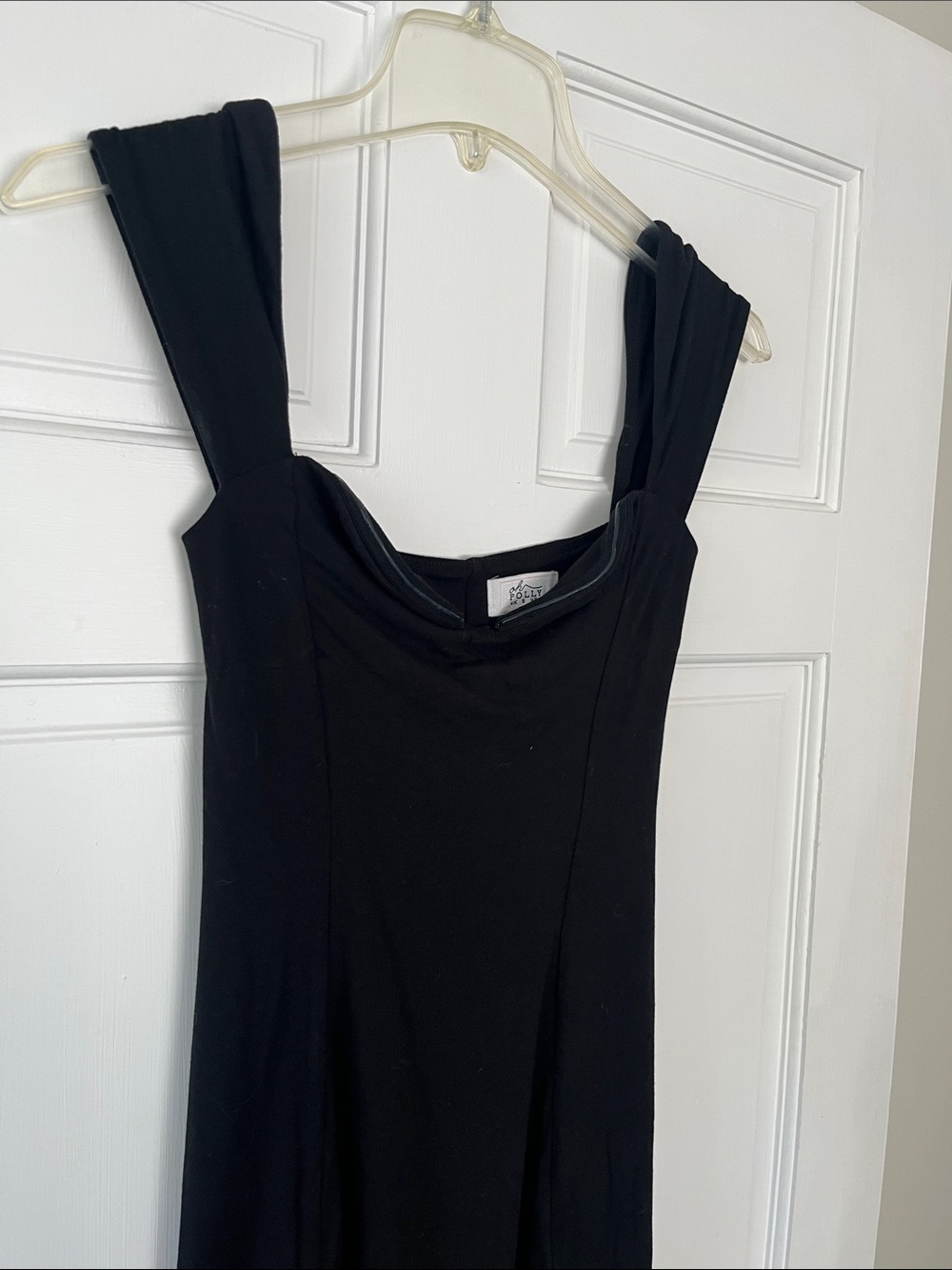 Oh Polly Black Sleeveless Maxi Dress